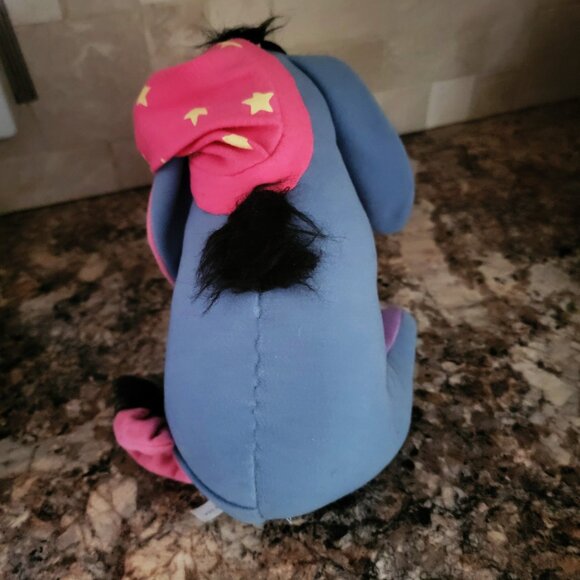 Vintage Eeyore Night Cap Lantern Plush Doll-1998 - Picture 4 of 4